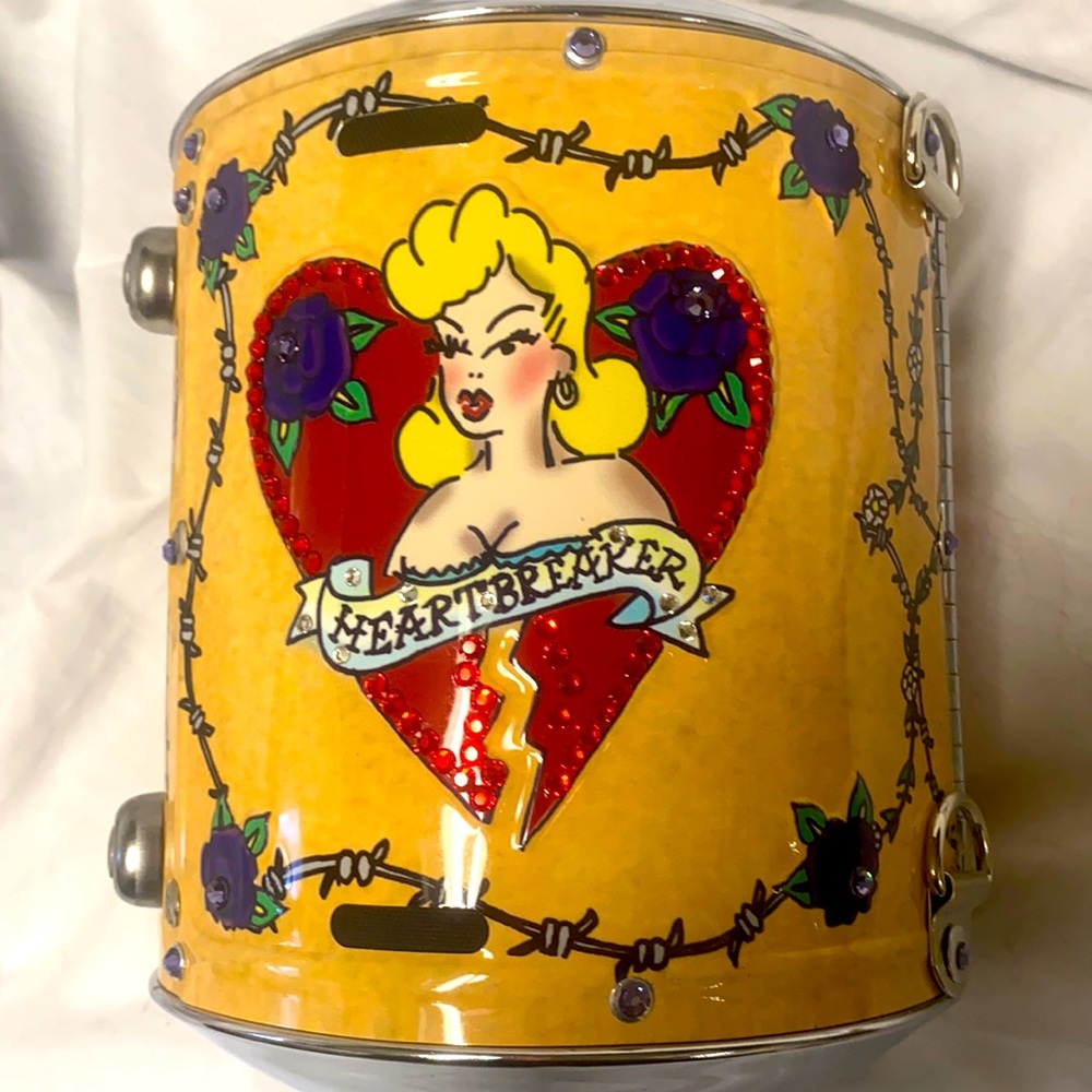 License plate purse true love and tattoo Rare
